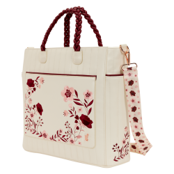 Sac convertible Loungefly Cream & Red Floral