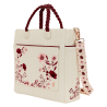 Sac convertible Loungefly Cream & Red Floral