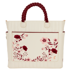Sac convertible Loungefly Cream & Red Floral