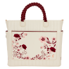 Sac convertible Loungefly Cream & Red Floral