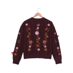 Cardigan Minnie floral d’automne Disney