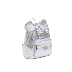 Sac a dos loungefly platinium sequins minnie mouse