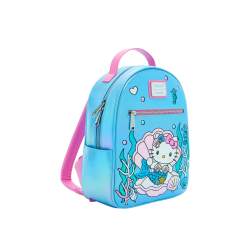 Sac a dos loungefly mermaid métalic hello kitty