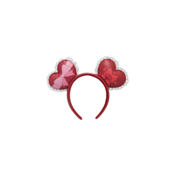 Ears loungefly valentine's day hearts Minnie mouse