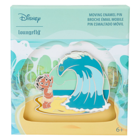 Pin's Moana Ocean Waves Vaiana Loungefly