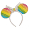 Ears sequins rainbow Minnie LOUNGEFLY