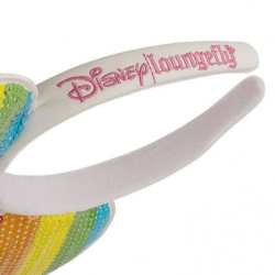 Ears sequins rainbow Minnie LOUNGEFLY