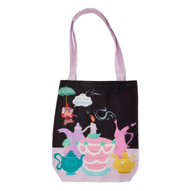 ToteBag Unbirthday Alice au pays des merveilles LOUNGEFLY