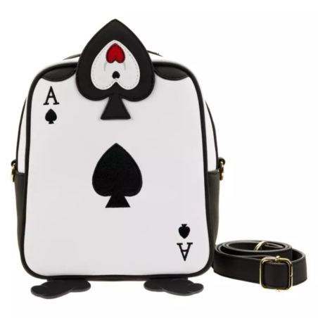 Sac à bandoulière ace of hearts alice au pays des merveilles disney LOUNGEFLY