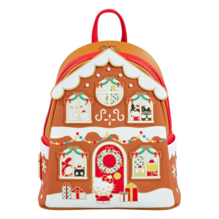 Sac à dos Gingerbread house Hello Kitty LOUNGEFLY