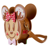 Sac Bandoulière Cookie Pain d'épice Mickey et Minnie LOUNGEFLY