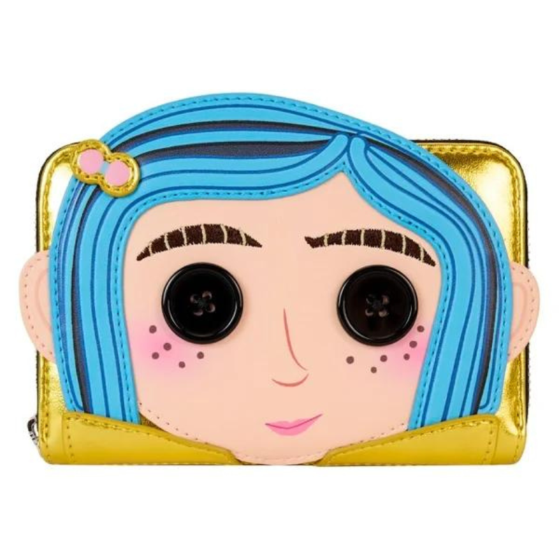 Portefeuille Cosplay Coraline doll LOUNGEFLY