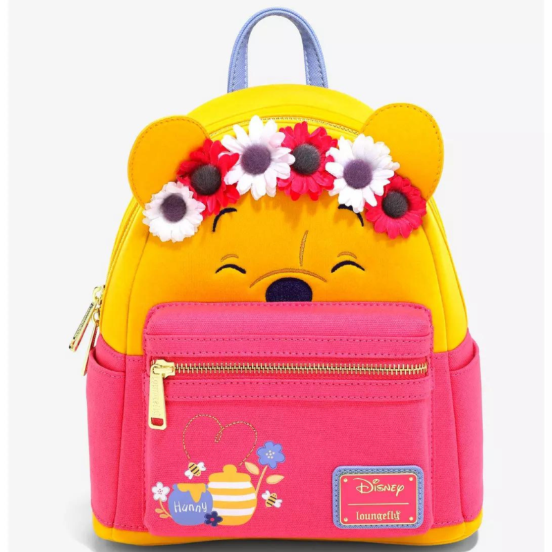 Sac à dos Winnie flower crown Winnie the pooh LOUNGEFLY