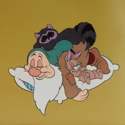 Sac à dos dormeur lenticulaire Blanche neige LOUNGEFLY