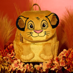 Sac à dos simba plush exclusive 30 ans le roi lion LOUNGEFLY