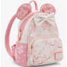 Sac à dos Cherry Blossom Ears Minnie Mouse LOUNGEFLY