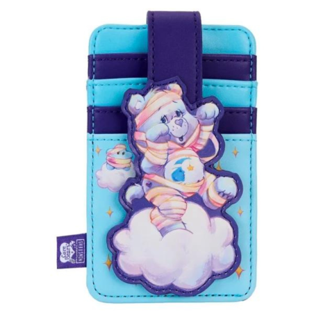 Porte cartes Carebears X Universal monsters Bisounours Mummy LOUNGEFLY