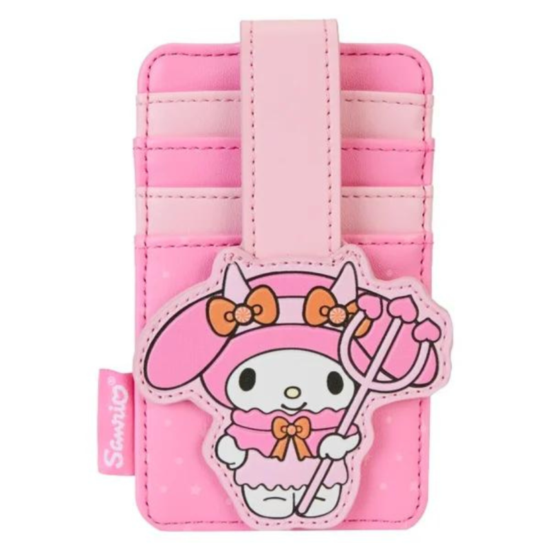 Porte cartes My Mélodie devil Sanrio LOUNGEFLY