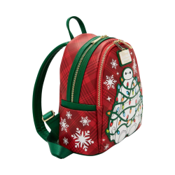 Sac à dos Baymax Holiday Plaid Light-Up Loungefly