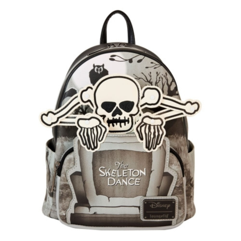 Sac à dos La danse macabre skeleton dance LOUNGEFLY