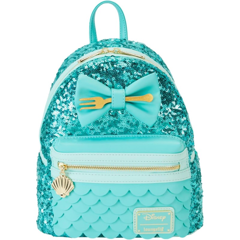 Sac à dos La Petite Sirène sequin disney LOUNGEFLY