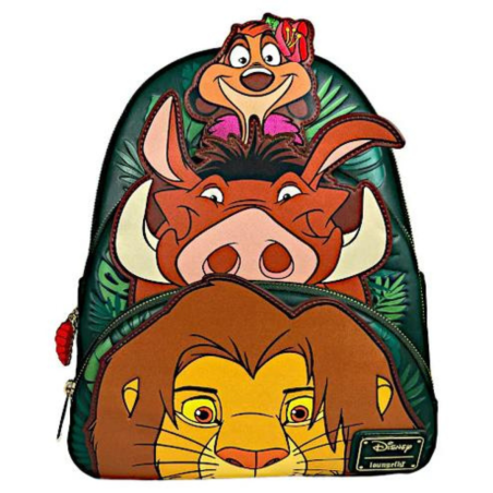 Sac à dos Three friends Le roi lion LOUNGEFLY