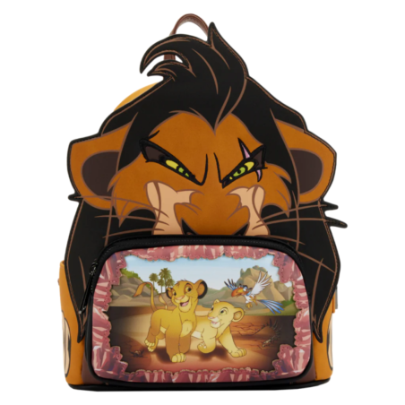 Sac à dos villains Scar Le roi lion LOUNGEFLY