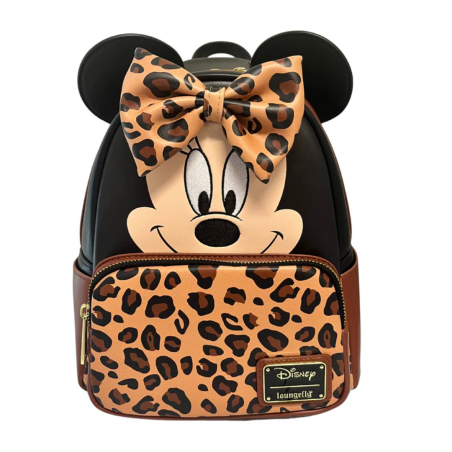 Sac à dos Disney Minnie léopard print LOUNGEFLY