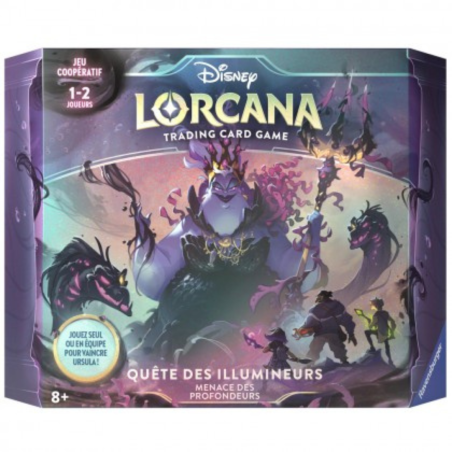 Coffret quête des illumineurs Le retour d'Ursula Disney LORCANA