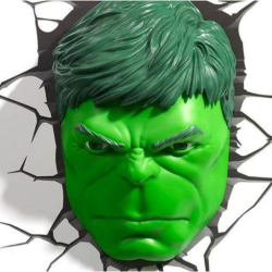 Lampe 3D Hulk Face Marvel