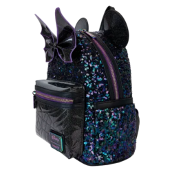 Sac à dos Minnie Mouse Spiderweb sequins LOUNGEFLY