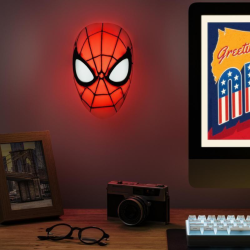 Lampe 3D Masque Spiderman