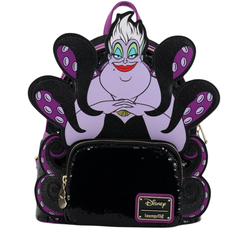 Sac à dos Ursula Cosplay Sequin Villains Loungefly