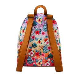 Sac à dos Tropical flowers Stitch LOUNGEFLY