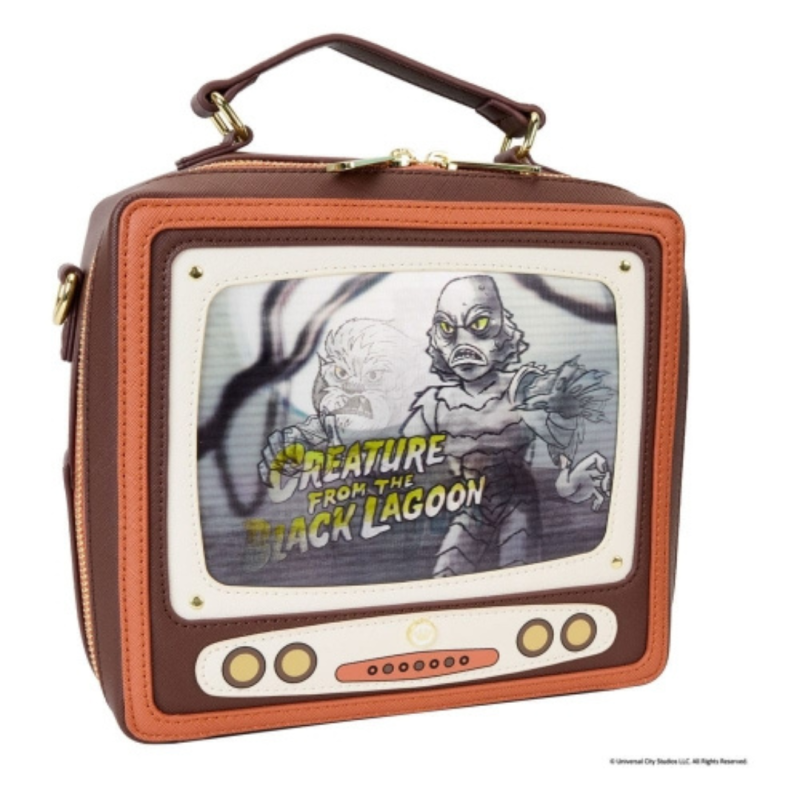 Sac à bandoulière vintage tv universal monsters LOUNGEFLY