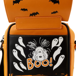 Sac à bandoulière Great pumpkin snoopy doghouse LOUNGEFLY