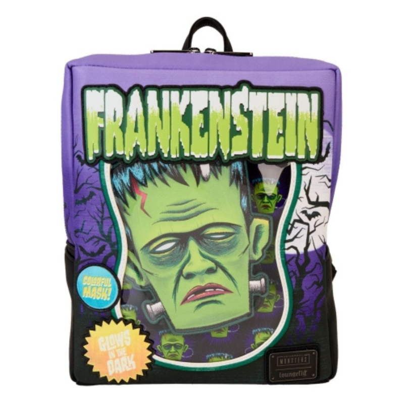 Sac à dos Frankenstein néon mask LOUNGEFLY