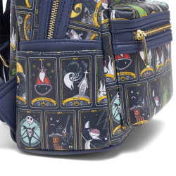 Sac à dos Allover print tarot l'étrange noël de Mr Jack LOUNGEFLY