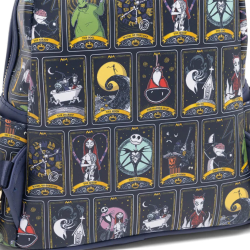 Sac à dos Allover print tarot l'étrange noël de Mr Jack LOUNGEFLY