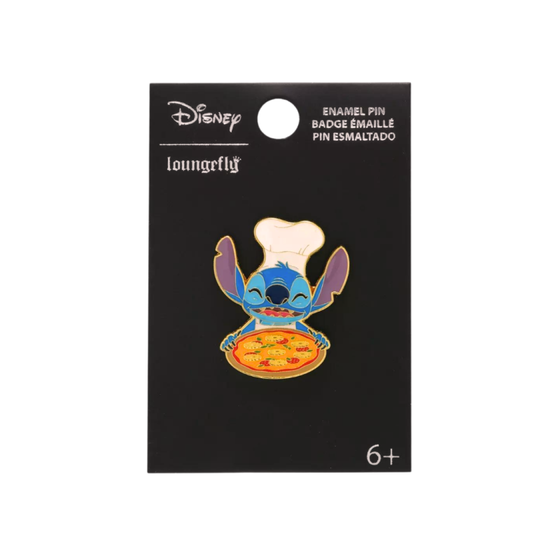 Pin's Stitch Chef Pizza à l'ananas Lilo & Stitch Loungefly