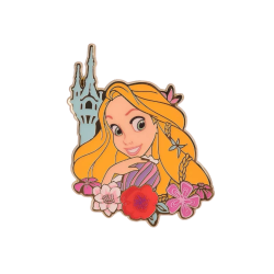 Pin's Raiponce Tour Floral Disney