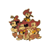 Pin's Mickey et ses amis Western Disney