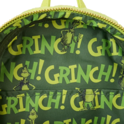 Sac à dos Plush Grinch Dr Seuss LOUNGEFLY