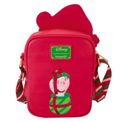 Sac Bandoulière Santa Pooh Winnie et Porcinet Loungefly