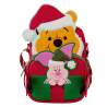 Sac Bandoulière Santa Pooh Winnie et Porcinet Loungefly