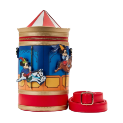 Sac Bandoulière Carrousel Mickey Minnie Brave Little Tailor Loungefly