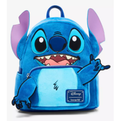 Disney Lilo & Stitch Figural Fuzzy Stitch Loungefly