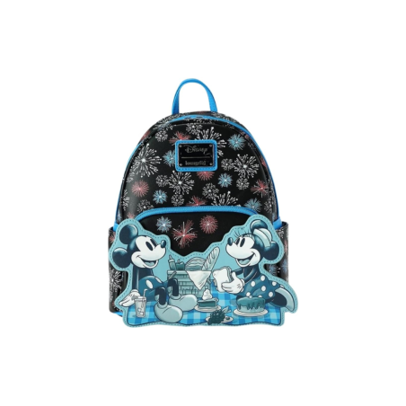 Sac à dos Firework summertime picnic Mickey Mouse LOUNGEFLY