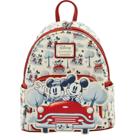 Sac à dos Mickey and Minnie Car LOUNGEFLY