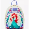 Sac à dos Ariel Sea flowers La petite sirène LOUNGEFLY